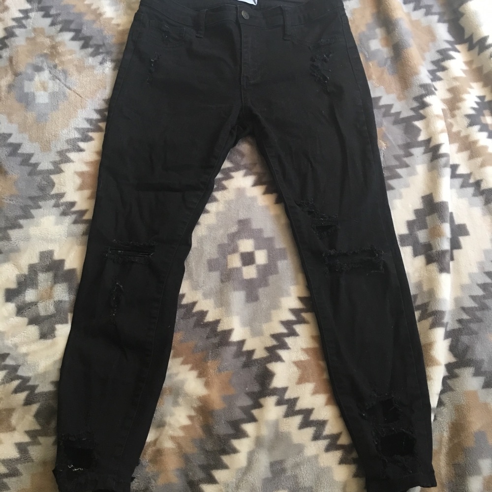 Distressed Jeans